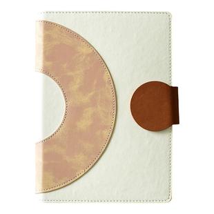 A5高档活页本笔记本本子简约商务办公记事本工作会议记录本可拆卸读书学习高颜值个性创意日记本定制可印logo