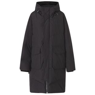 美特斯邦威极寒羽绒服男冬季简约经典连帽中长款保暖外套舒适百搭