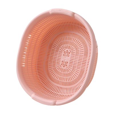 厨房双层塑料滴水篮洗菜盆洗水果篮多用淘米器洗菜篮沥水篮滤水筛