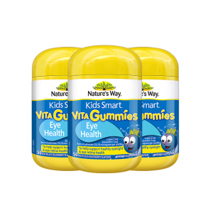 natures way佳思敏蓝莓叶黄素专利蓝光护眼软糖维生素官方正品