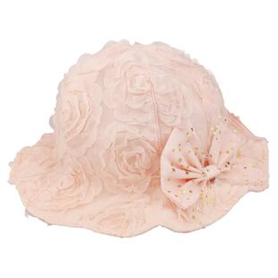 女宝宝帽子春夏季薄款纯棉瓜皮网纱透气可爱小孩儿童防晒遮阳帽子