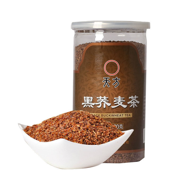安徽特产天方茶叶500g黑荞麦茶清香型黑苦荞茶养生茶公司直销包邮