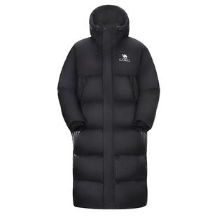 骆驼户外羽绒服冬季新款女款男款中长款加厚保暖三防专业面包服