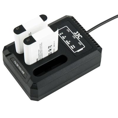 JJC适用理光DB-110电池三口座充