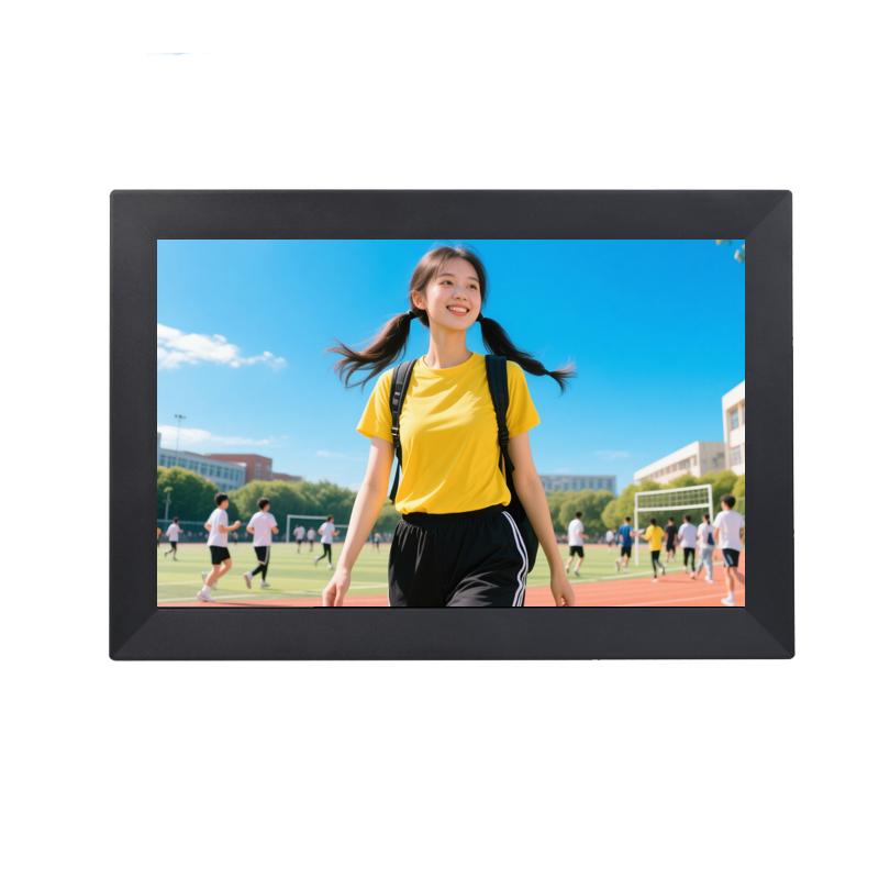 13寸数码相框高清17电子相册手机WiFi网络远程传送触屏视频广告机