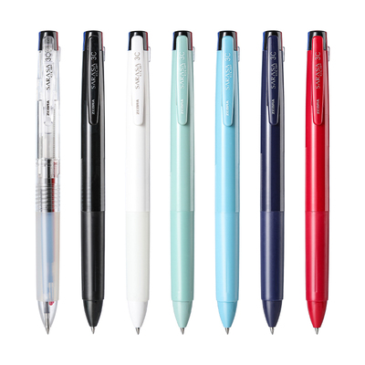 斑马1笔3色模块笔纤细笔杆