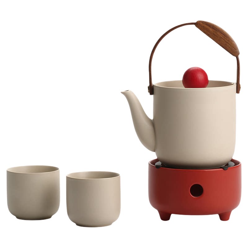 宜集堂Qusong中古风撞色功功夫茶具