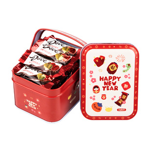 德芙牛奶巧克力年货礼盒20颗喜糖糖果伴手礼盒生日礼物女生零食