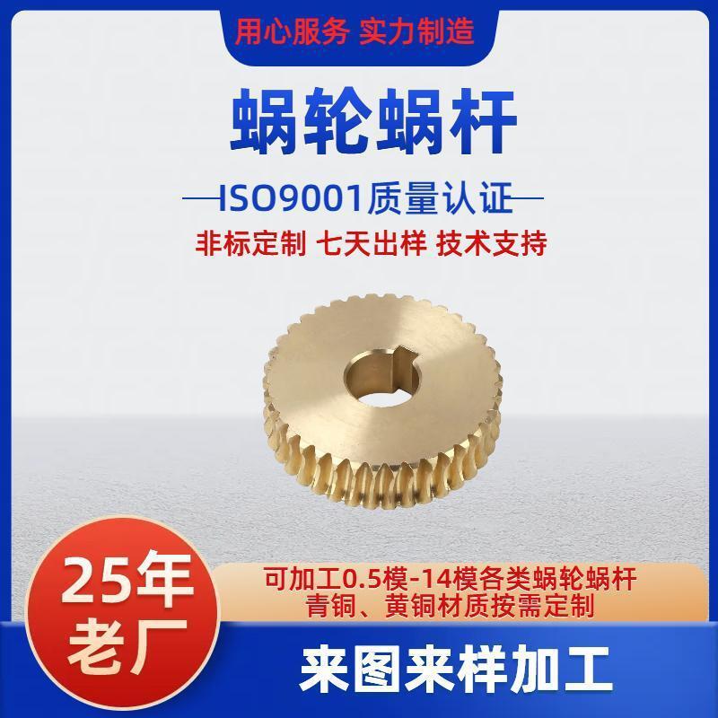 定制蜗轮蜗杆高精度涡轮蜗杆传动件铝青铜蜗轮锡青铜涡轮涡杆