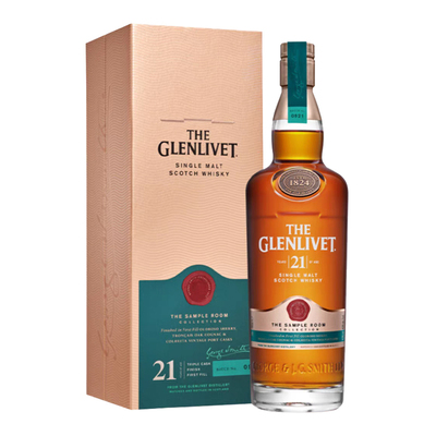 格兰威特(ThE GLENLIVET)21年苏格兰威士忌700mL单支