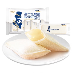 【天猫U先 x 会员】豪士乳酸菌小口袋面包健康食品早餐零食