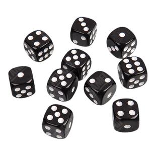 游戏大陆骰子塑料色子摇甩子塞子筛粒 麻将棋牌酒吧KTV筛子