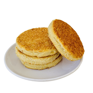 阳春园桂花茶油麻饼传统手工老式糕点中秋麻饼通山大畈特产700克