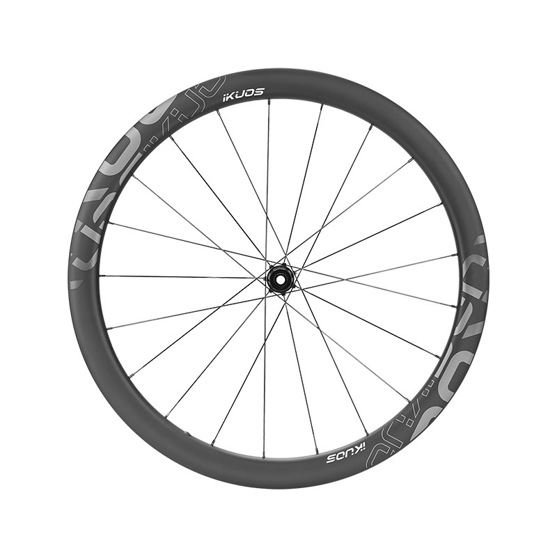 iKUOS碳纤维700C公路车轮组超轻