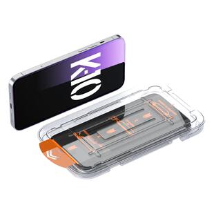 适用于OPPOK10钢化膜新款无尘仓全屏覆盖K10Pro高清抗蓝光防指纹手机膜秒贴玻璃K10x贴膜神器OPPO防尘保护膜