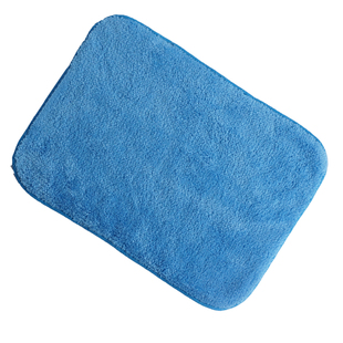 中国台湾微米纺滑纱婴儿童方巾纯色洗脸小毛巾成人吸水四方无甲醛