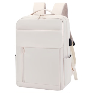 双层加厚背包男双肩包商务出差可定制印LOGO会议礼品15.6寸双肩包