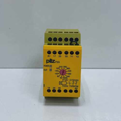 PILZ PZA 600/24VDC 1N/O 2N/C 774028 SAFETY RELAY 60S TO 600S