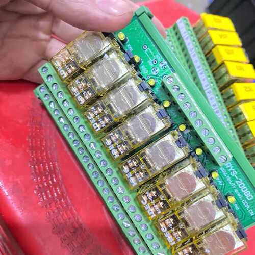 溢价-RYS-2008D中间继电器模组 DC24V继电器模组模块二