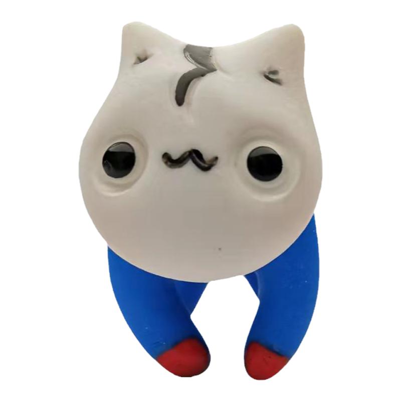 Catmade原创设计立体超人猫耳钉