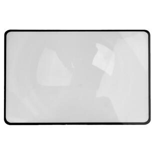 手持放大镜高清老人阅读维修十字绣看书手机A5方形卡片便携式