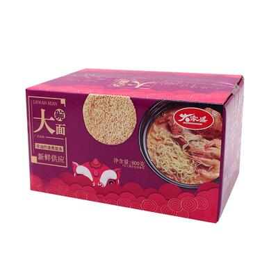 大家盛大碗面整箱非油炸面条挂面面食火锅面荞麦面鸡蛋方便面面饼
