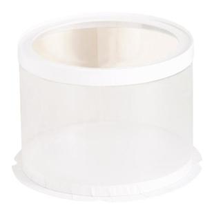 圆形透明蛋糕盒子4寸6寸8寸10寸12单双层加高 厂家定制生日包装盒