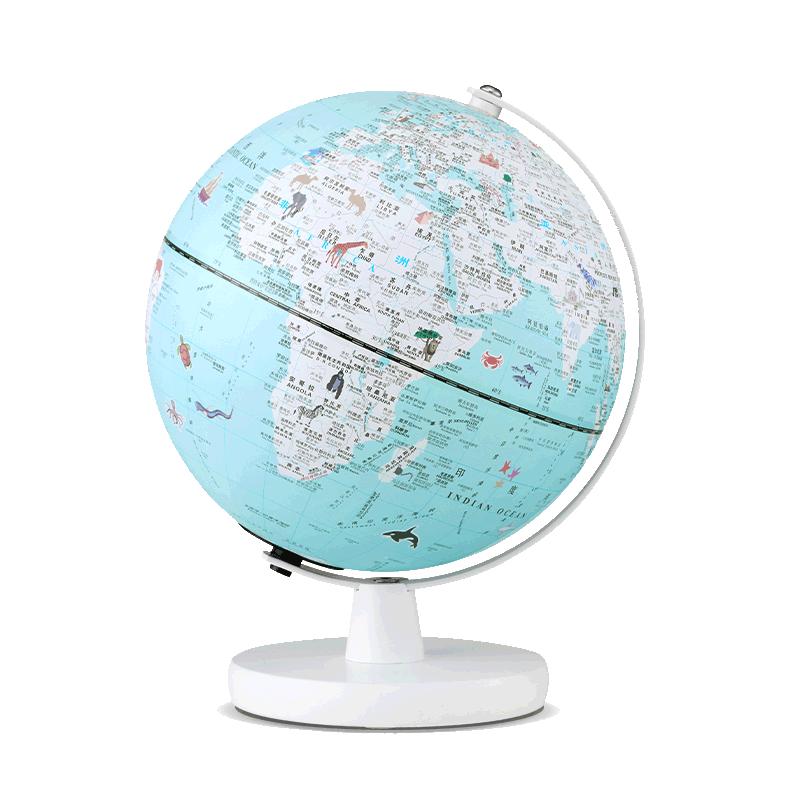 伊思沃儿童百科探索AI智能地球仪正版学生用初中生真人互动对话chatgeo升级AR小学生三色夜灯六一儿童节礼物