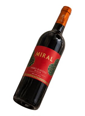 西西里 黑珍珠有机干红丨意大利Nero D'avola Organic  DOC葡萄酒