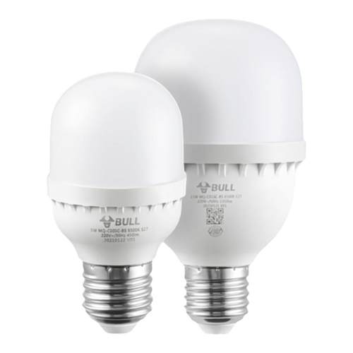 公牛大功率led灯泡工厂车间照明大瓦数e27螺口超亮节能柱形电灯泡