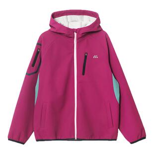 咕噜日记童装儿童软壳外套春秋款女童夹克连帽上衣薄男童春装外套