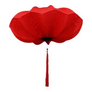 新中式古风灯笼高端手工布艺灯笼吊灯酒店火锅店装饰灯笼吊灯定制