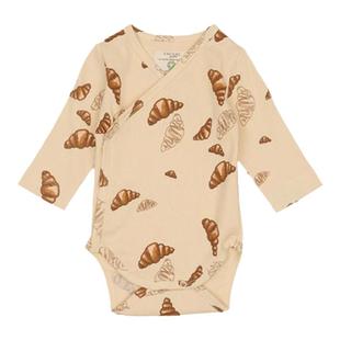 88折■LENFANCE 现货 VACVAC 26SS 新生儿有机棉牛角包胎帽包屁衣