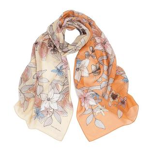 MARJAKURKI玛丽亚古琦真丝丝巾桑蚕丝围巾披肩女外搭送妈妈款礼物