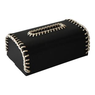 6折清仓|Lamomedeco轻奢皮质纸巾盒双色家用餐桌客厅样板房抽纸盒