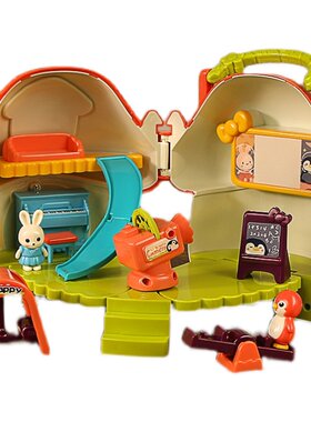 保正品谷雨蘑菇小屋过家家玩具