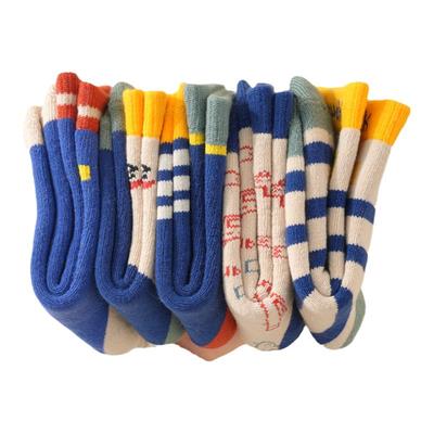 男童冬季加厚毛圈袜保暖抗起球