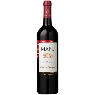 智利进口MAPU大地赤霞珠红葡萄酒