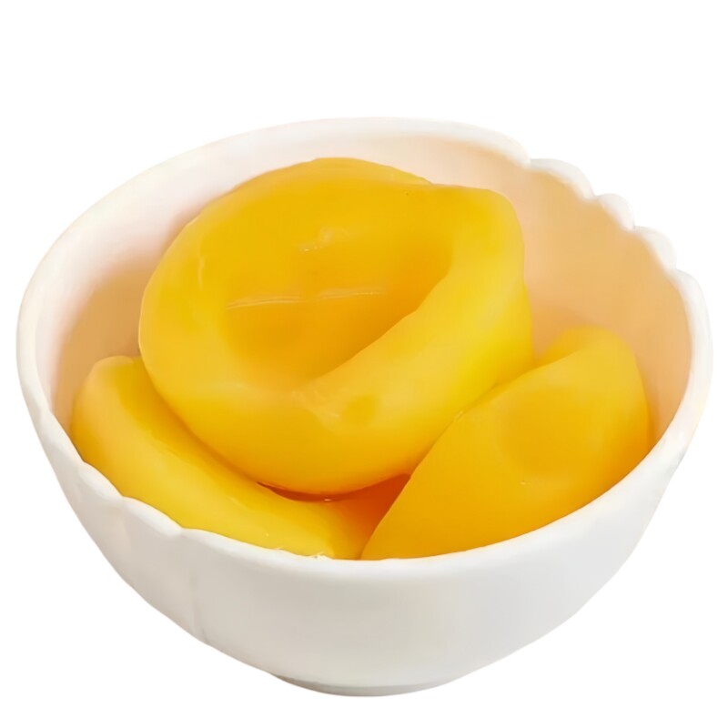 510g水果罐头黄桃罐头水果黄桃罐多汁果肉饱4瓶黄桃罐头年货送礼
