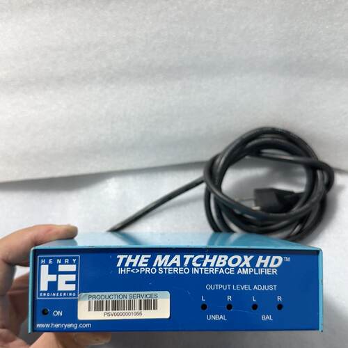 溢价-HE THE MATCHBOX HD  平衡转RCA转换