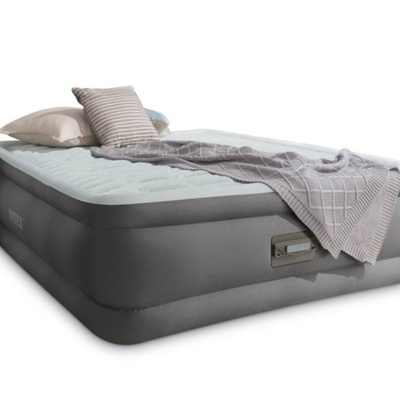 INTEX 64486 双人充气床垫线拉双层气垫床加厚内置电泵