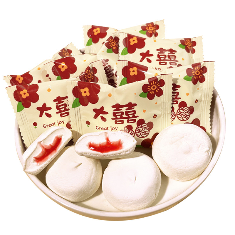 阿Q熊大喜日子夹心棉花糖