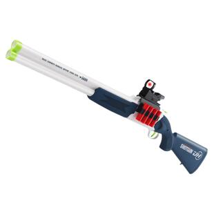 玩具枪2岁S686双管喷子折叠抛壳散弹枪s12k小男孩儿童吃鸡软弹枪