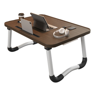 床上小桌子可折叠写作业神器大学生宿舍床用笔记本电脑桌便携式学习写字小桌板卧室懒人飘窗桌家用炕桌膝上桌