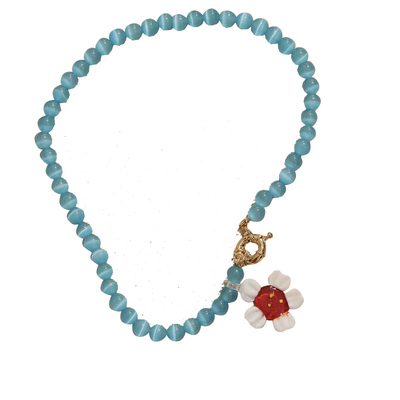 WEARRING太阳花珍珠项链