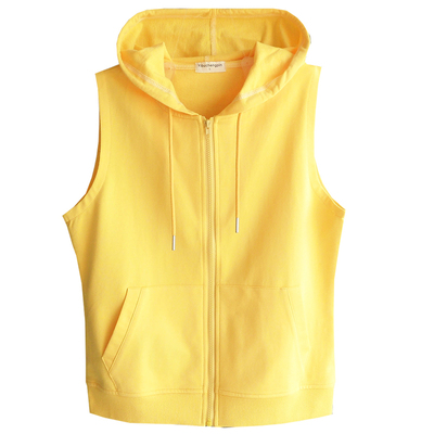 颜色鲜艳时尚百搭马甲纯棉透气