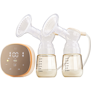 新贝双边吸奶器电动便携孕产妇拔奶器自动挤奶器无痛大吸力8132