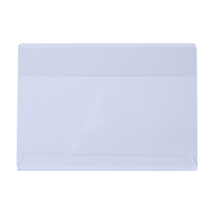 10个L型亚克力价格牌50*90/70*100食品烘焙标价签超市货架商品标价牌标签架台牌展示牌台签透明塑料立牌台卡