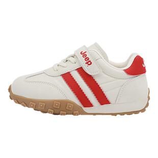 jeep儿童鞋春款小白鞋德训鞋男女童运动鞋2025春夏新款软底运动鞋