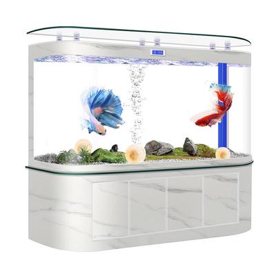 美之海客厅一体热弯玻璃大型底滤